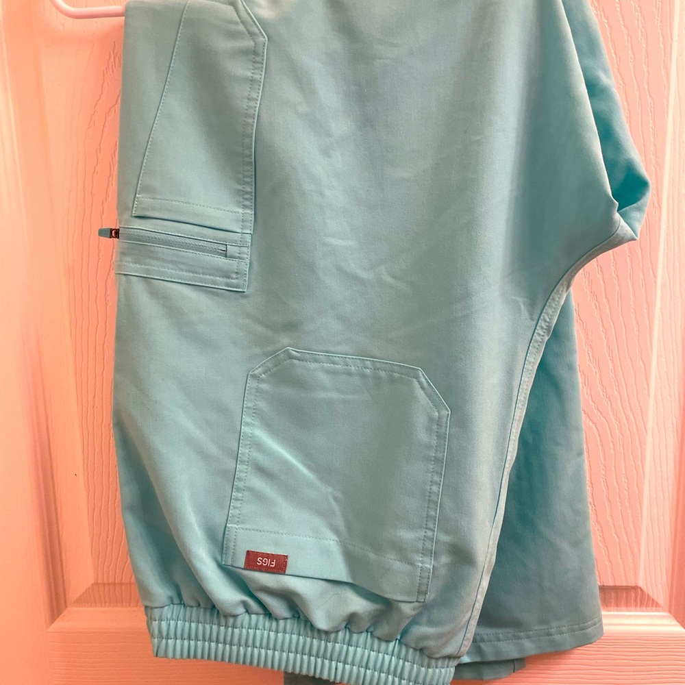 Hard to find *Aqua* Scrub PANTS ONLY